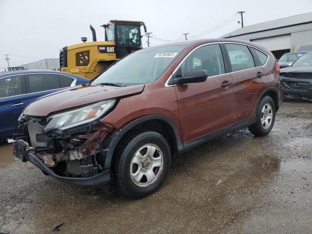 5J6RM4H39FL012988 | 2015 HONDA CR-V LX