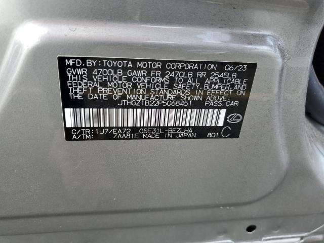 2023 LEXUS IS 350 F S JTHGZ1B22P5068451