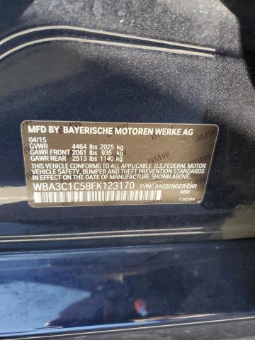 WBA3C1C58FK123170 BMW 328 I Sulev