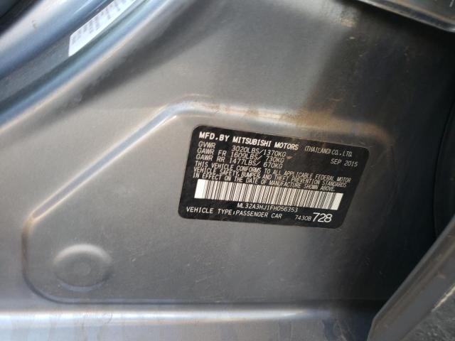 ML32A3HJ1FH056353 Mitsubishi MIRAGE DE