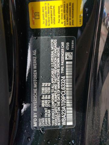 WBA23AT09PCL63324 BMW 4 Series 430I 12