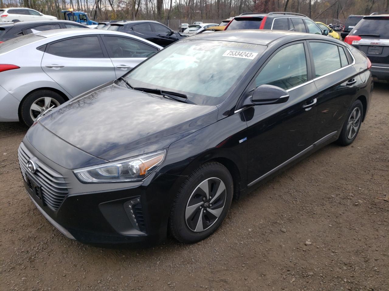 KMHC75LC7HU035548 2017 Hyundai Ioniq Sel