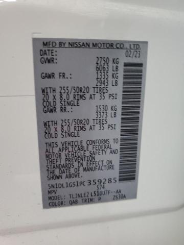 2023 INFINITI QX60 SENSO - 5N1DL1GS1PC359285