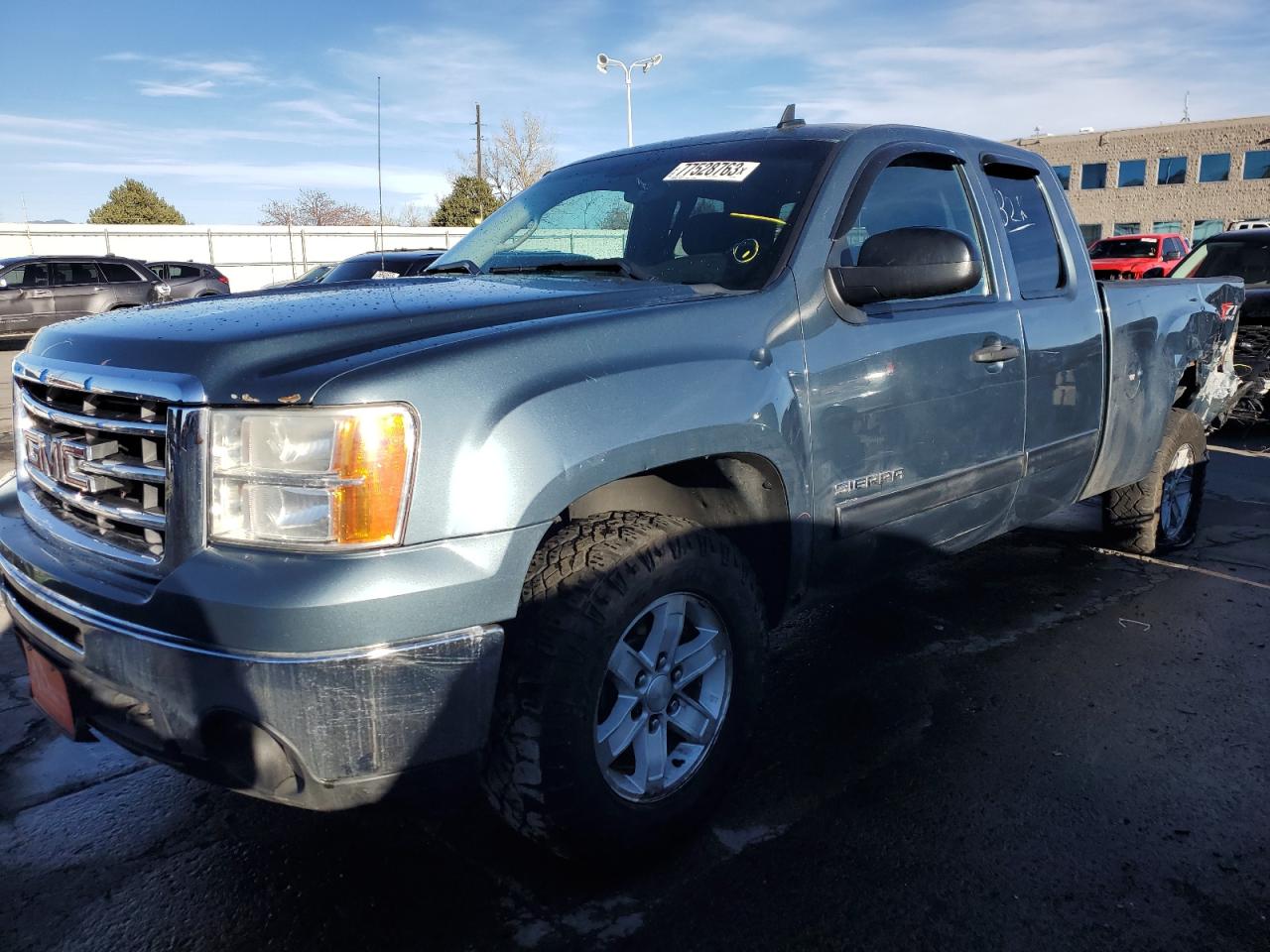 2013 GMC Sierra K1500 Sle vin: 1GTR2VE72DZ337081