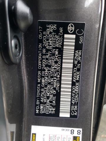 JTNB11HK2J3006511 | 2018 TOYOTA CAMRY L