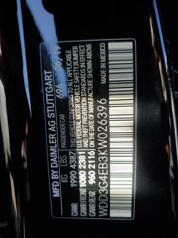 WDD3G4EB3KW026396 Mercedes-Benz A 220