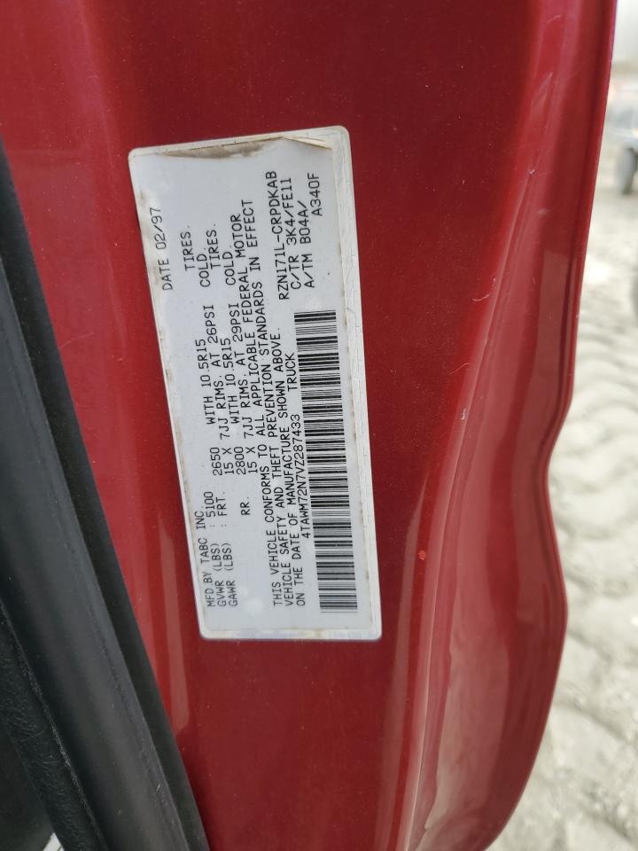 4TAWM72N7VZ287433 1997 Toyota Tacoma Xtracab