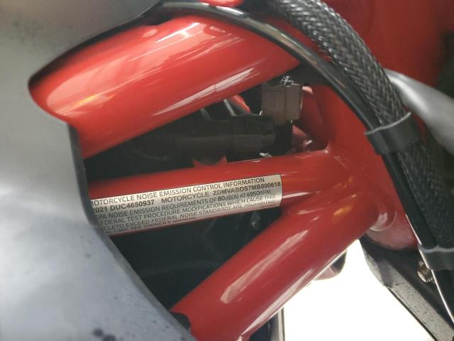 2021 DUCATI SUPERSPORT ZDMVABDS7MB000618