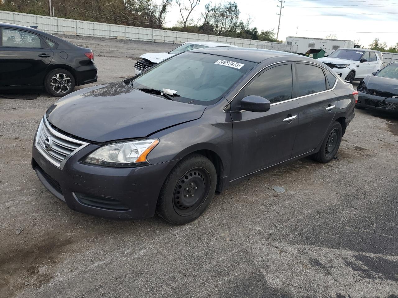 1N4AB7APXEN853606 2014 Nissan Sentra S