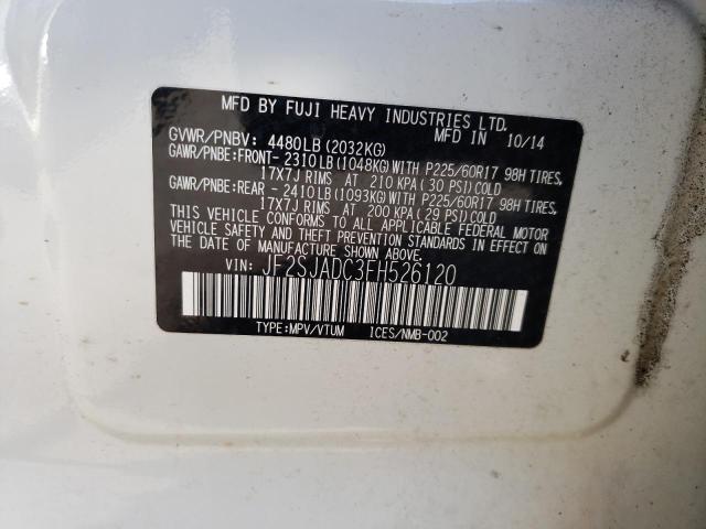 JF2SJADC3FH526120 Subaru Forester 2.5i Premium