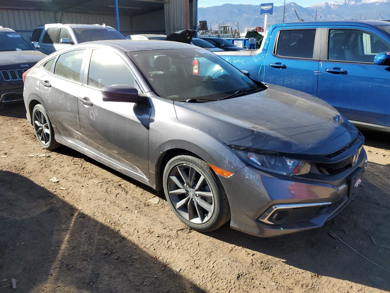 2019 Honda Civic Ex vin: JHMFC1F30KX005460