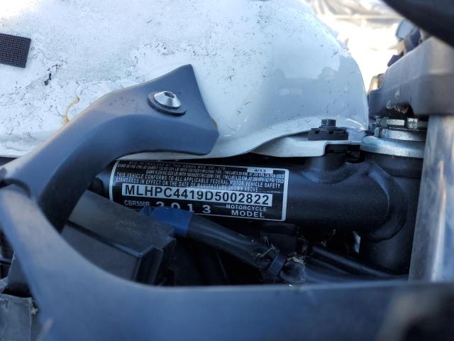2013 HONDA CBR500 R - MLHPC4419D5002822