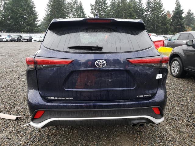 VIN 5TDLZRBHXNS211401 2022 Toyota Highlander, Xse no.6