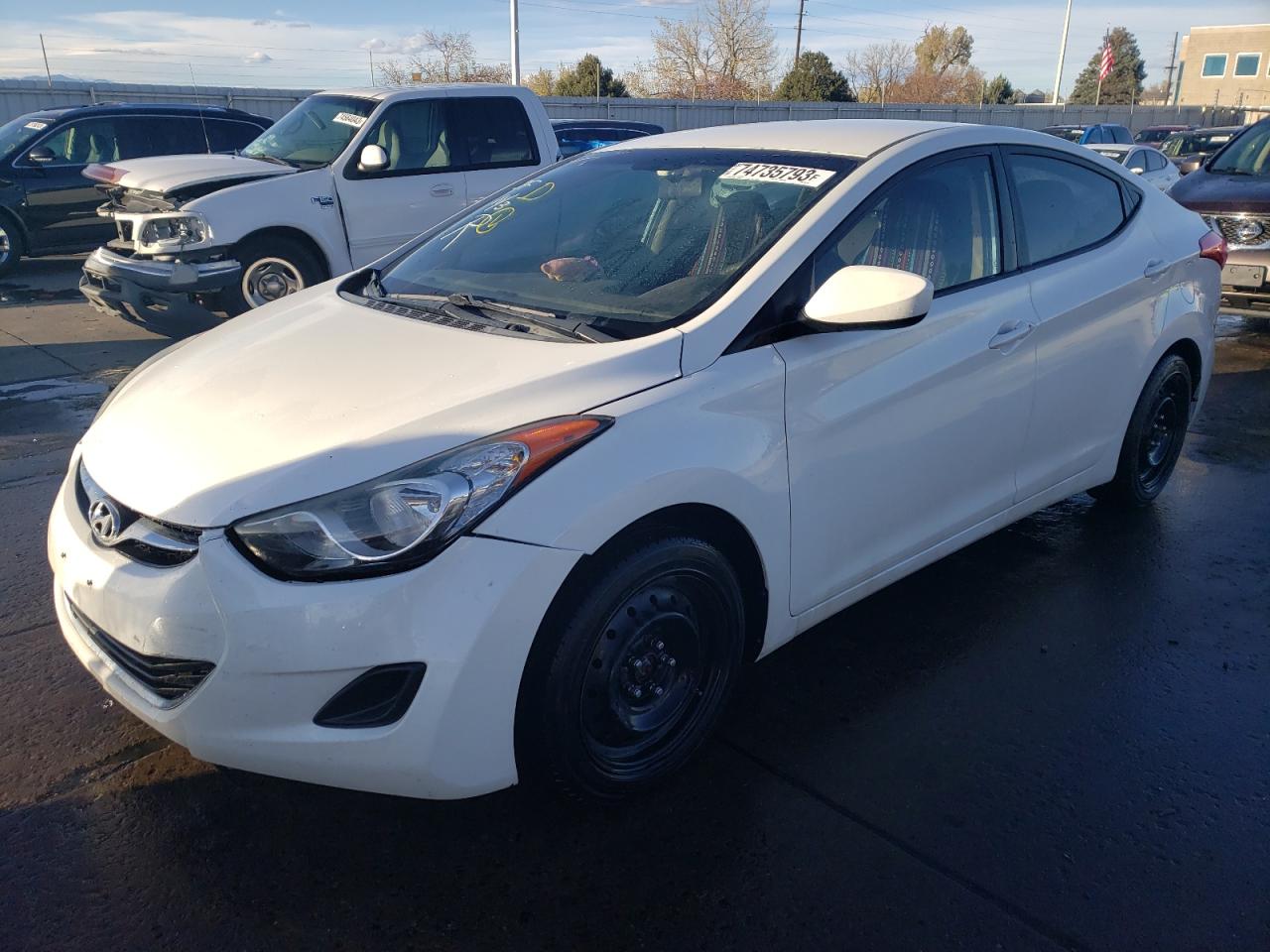 2012 Hyundai Elantra Gls vin: 5NPDH4AE8CH067173