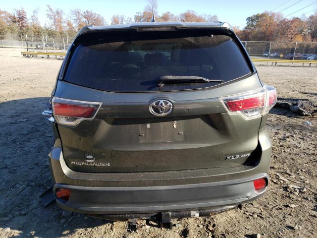 VIN 5TDJKRFH7FS194516 2015 Toyota Highlander, Xle no.6