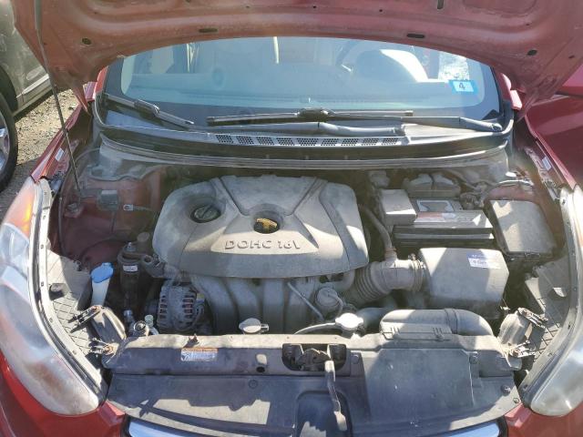 KMHDH4AE5CU202482 Auction: COPART Lot: 75548633 Location: WA - NORTH SEATTLE KMHDH4AE5CU202482 HYUNDAI ELANTRA 2012 RED Photo 11