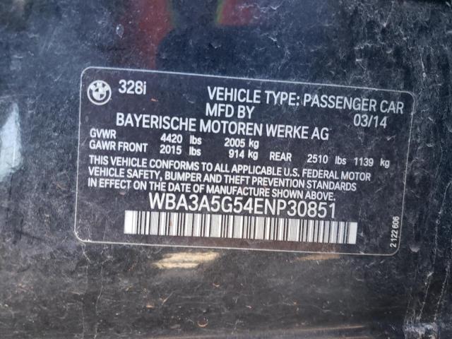 WBA3A5G54ENP30851 | 2014 BMW 328 I