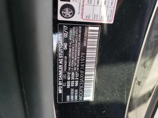 2017 MERCEDES-BENZ SLC 300 - WDDPK3JAXHF141979