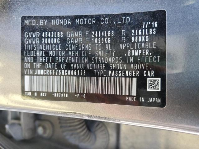 2017 HONDA ACCORD TOU - JHMCR6F75HC006198