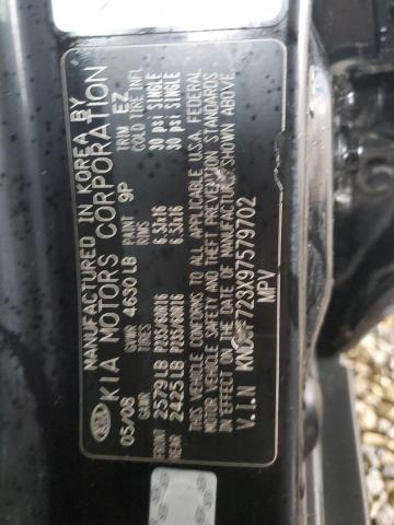 2009 Kia Sportage Lx VIN: KNDJF723X97579702 Lot: 76913583