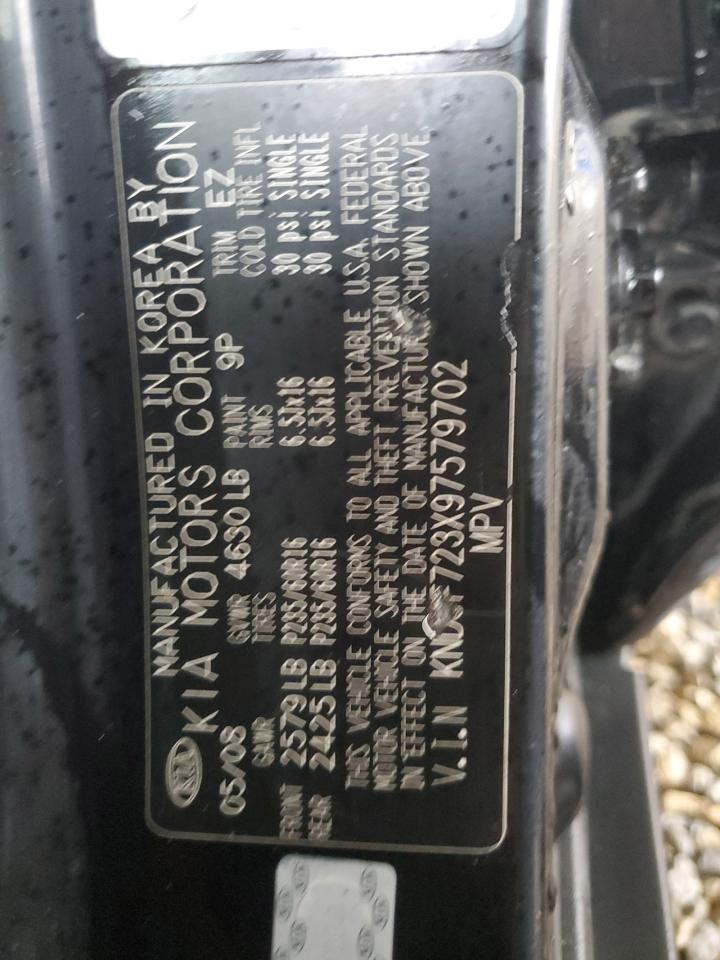 KNDJF723X97579702 2009 Kia Sportage Lx