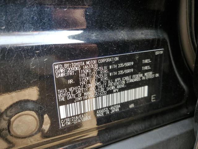 JTMY1RFV9KD516232 | 2019 TOYOTA RAV4 LIMIT