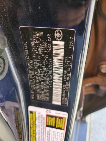 4T1G11AK2MU520034 | 2021 TOYOTA CAMRY SE