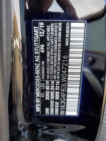 W1K3G4FB3LW047216 Mercedes-Benz A 220 4matic