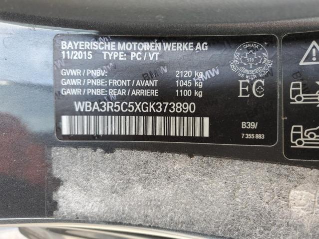 2016 BMW 435 XI - WBA3R5C5XGK373890