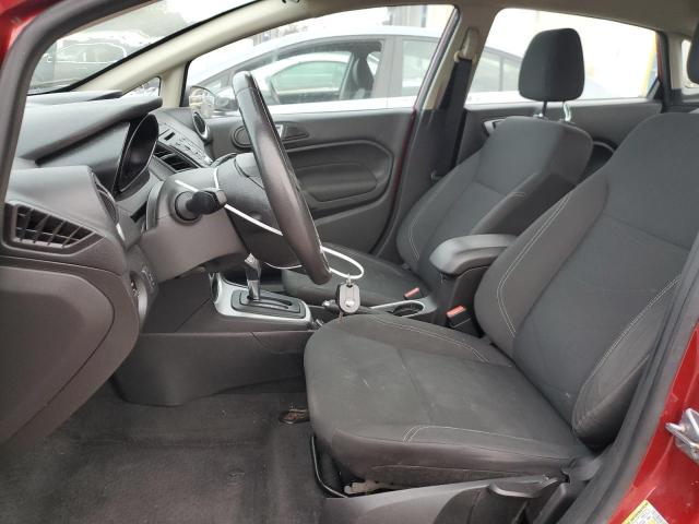  FORD FIESTA 2016 Червоний
