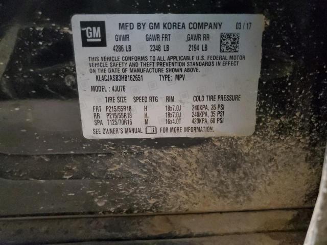 KL4CJASB3HB162651 Buick Encore Preferred