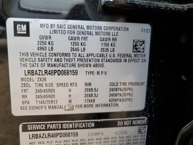 LRBAZLR48PD068159 Buick Envision Preferred