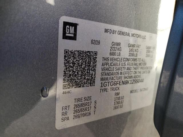 2019 GMC CANYON ALL 1GTG6FEN8K1255044