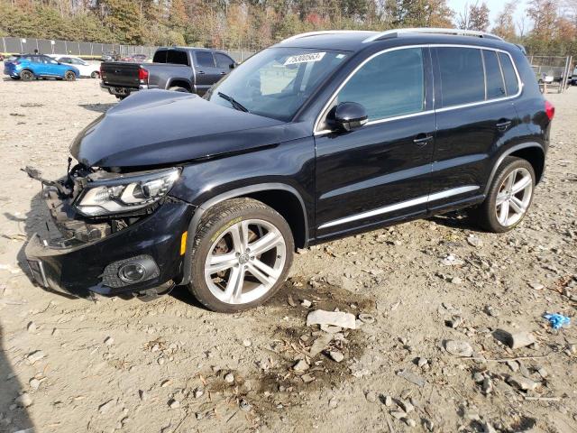  VOLKSWAGEN TIGUAN 2015 Черный