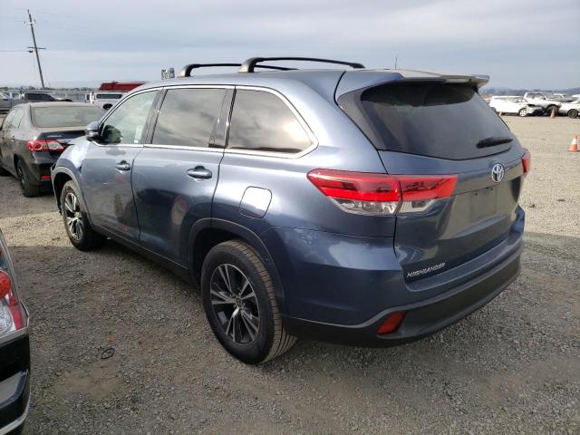 VIN 5TDZZRFH5KS366650 2019 Toyota Highlander, LE no.2