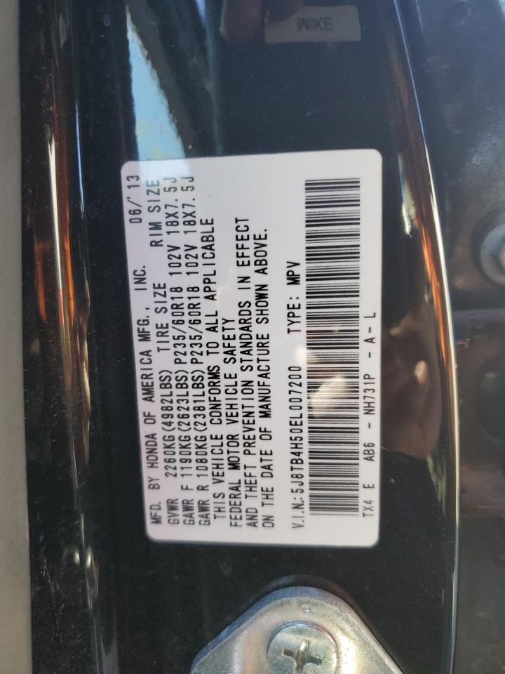 5J8TB4H50EL007200 2014 Acura Rdx Technology