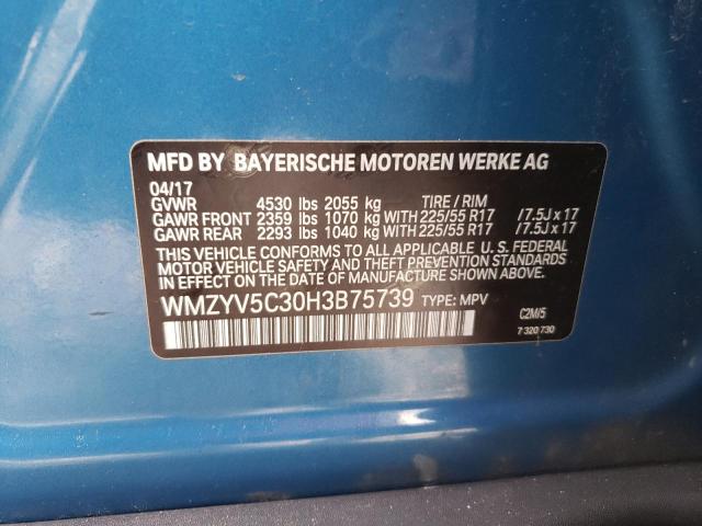 WMZYV5C30H3B75739 Mini Cooper Countryman All4