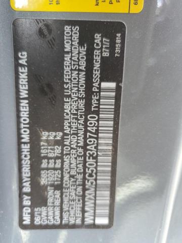 WMWXM5C50F3A97490 Mini Cooper