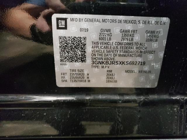 2019 CHEVROLET BLAZER RS - 3GNKBJRSXKS692719