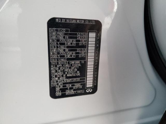2023 INFINITI QX50 SPORT 3PCAJ5FB6PF109159