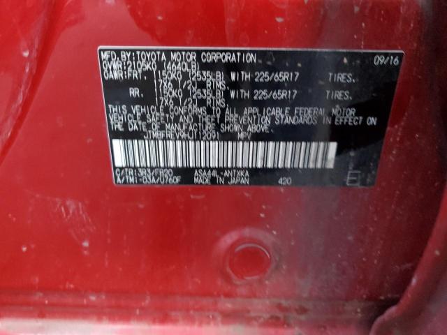 2017 TOYOTA RAV4 LE AW - JTMBFREV9HJ112091