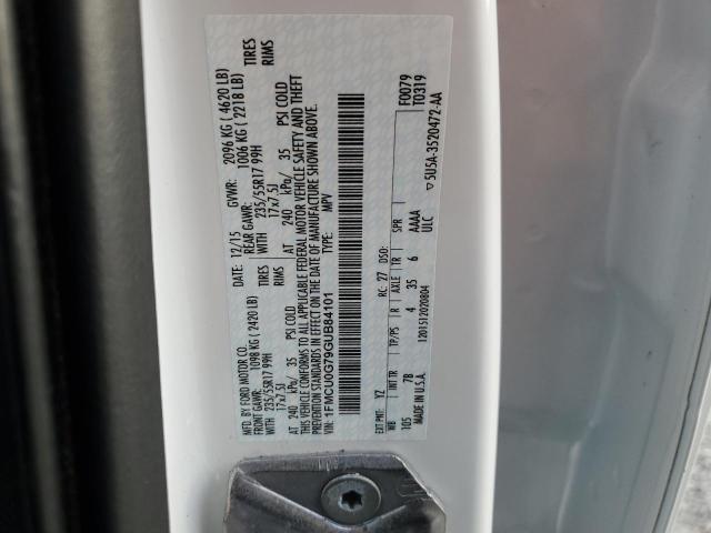 1FMCU0G79GUB84101 2016 FORD ESCAPE, photo no. 12