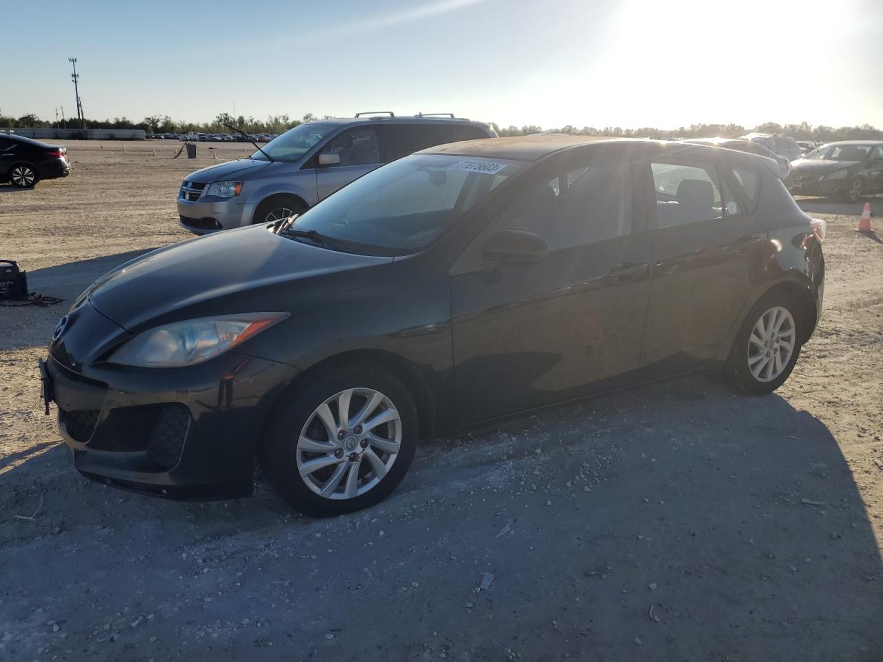 2012 Mazda 3 I vin: JM1BL1L89C1643582