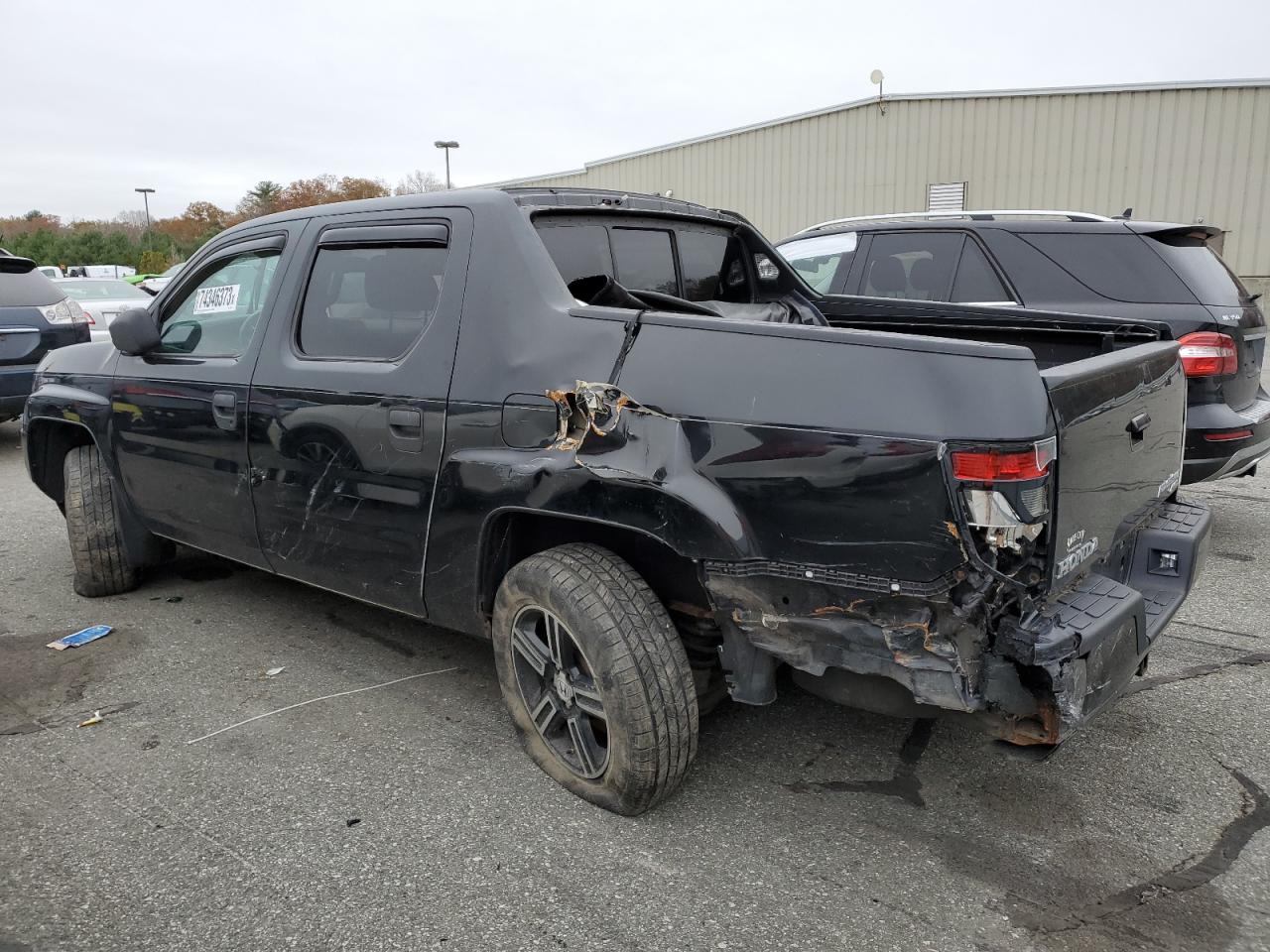 2014 Honda Ridgeline Sport vin: 5FPYK1F77EB004067