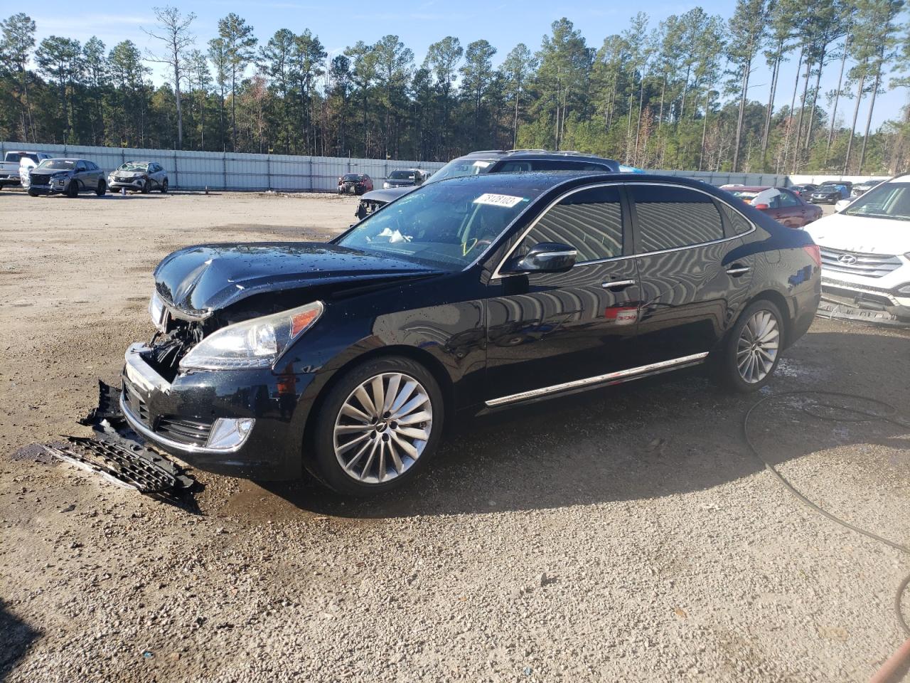 KMHGH4JH6FU098175 2015 Hyundai Equus Signature