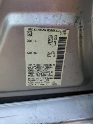 1N4AL3AP1JC233464 Nissan ALTIMA 2.5
