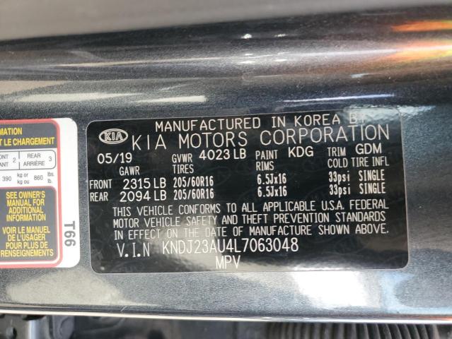 KNDJ23AU4L7063048 | 2020 KIA SOUL LX