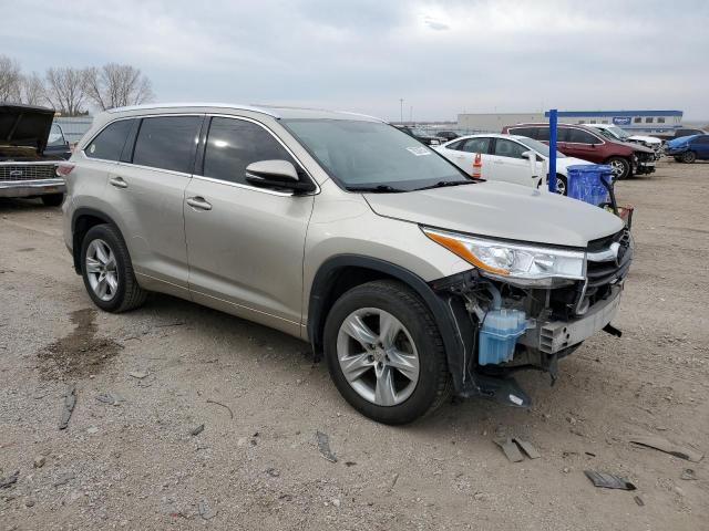 VIN 5TDDKRFH0ES065125 2014 Toyota Highlander, Limited no.4