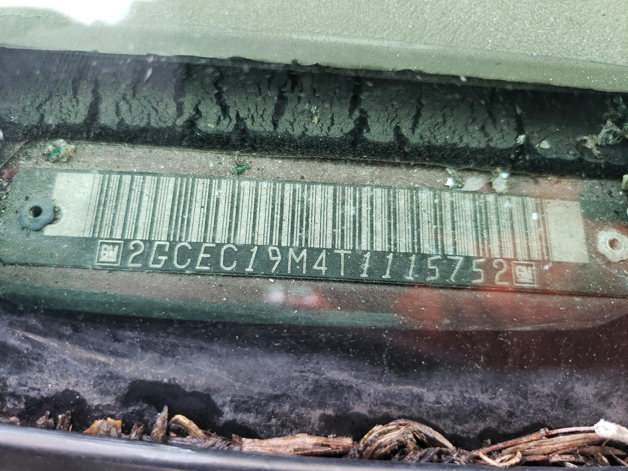 2GCEC19M4T1115752 1996 Chevrolet Gmt-400 C1500