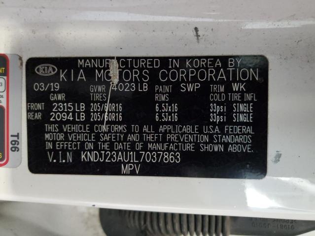 KNDJ23AU1L7037863 | 2020 KIA soul lx